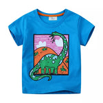 Children's Dinosaur Short Sleeve T-Shirt