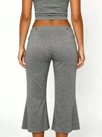 Mid Rise Capris Pants