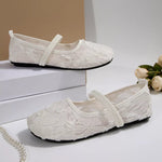 Round Toe Flats Slip-Ons
