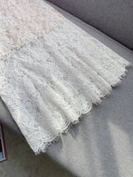 Lace Snap Down Top and Skirt Set