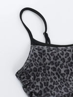 Sheer Leopard Print Cami