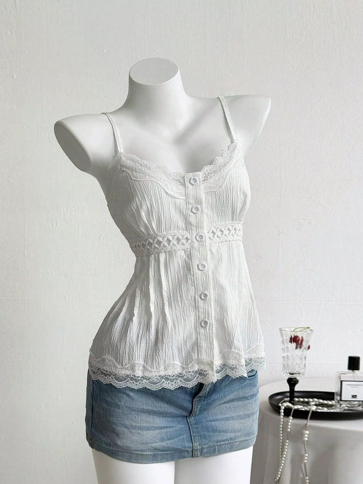 Lace Trim Cami
