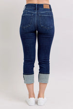 Judy Blue High-Waist Double Waist Band Skinny Jeans - Ladyez