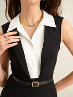 Sleeveless Wide Leg Jumpsuit