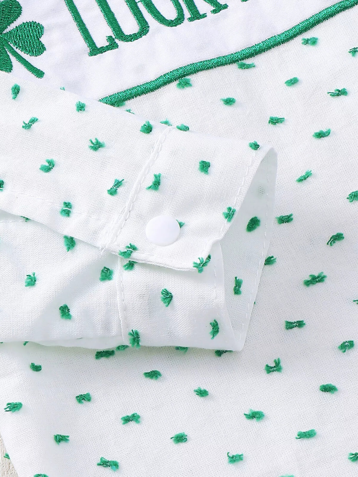 Children's Lucky Charm Gingham Top & Bottom Set