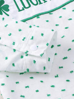 Children's Lucky Charm Gingham Top & Bottom Set