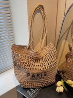 Woven Straw Shoulder Bag
