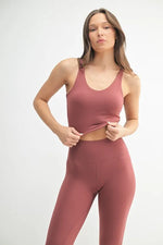 MONO B Venice Cloud Light U-back Active Tank - Ladyez