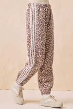 BiBi Side Lines Leopard Track Pants