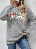 Letter Graphic Long Sleeve Sweatshirt