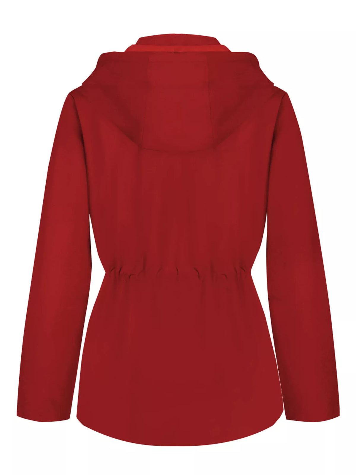 Zip Up Waterproof Hooded Outerwear