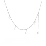 925 Sterling Silver Star Charm Necklace