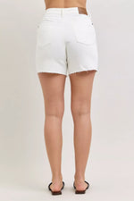 Judy Blue High Waist Rigid Magic Dad Short with Cell Phone Back Pocket
