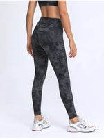 Millennia Wide Waistband Leggings with Pockets - Ladyez