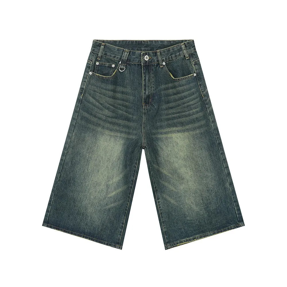 Wide Leg Cropped Jeans