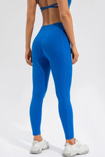 High Waist Active Leggings with Pockets - Ladyez