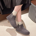 Round Toe Platform Boots