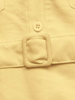 Button Front Sleeveless Blouse