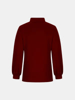 Full Size Mock Neck Long Sleeve T-Shirt