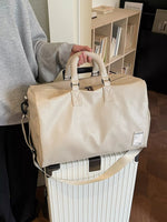 Large Capacity Leather Travel Bag