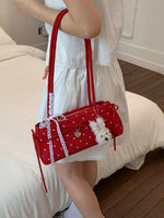 Polka Dot Shoulder Bag