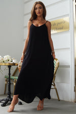 Devine Spaghetti Strap Maxi Dress - Ladyez