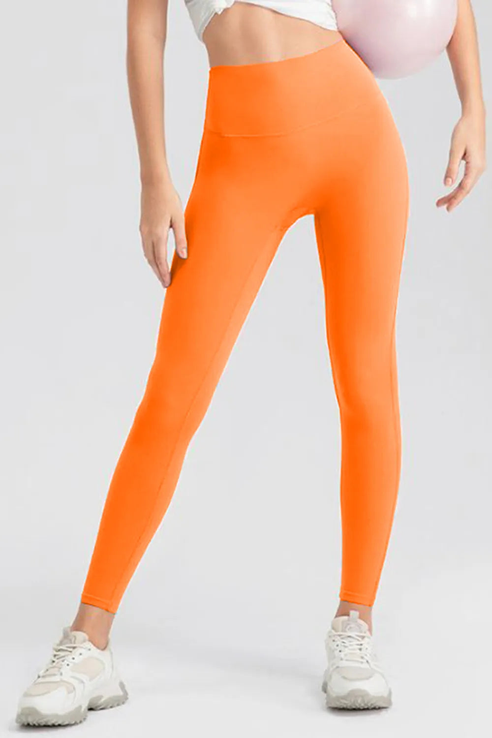 High Waist Skinny Active Pants - Ladyez