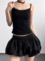 Lace Trim Cami Top - Ladyez