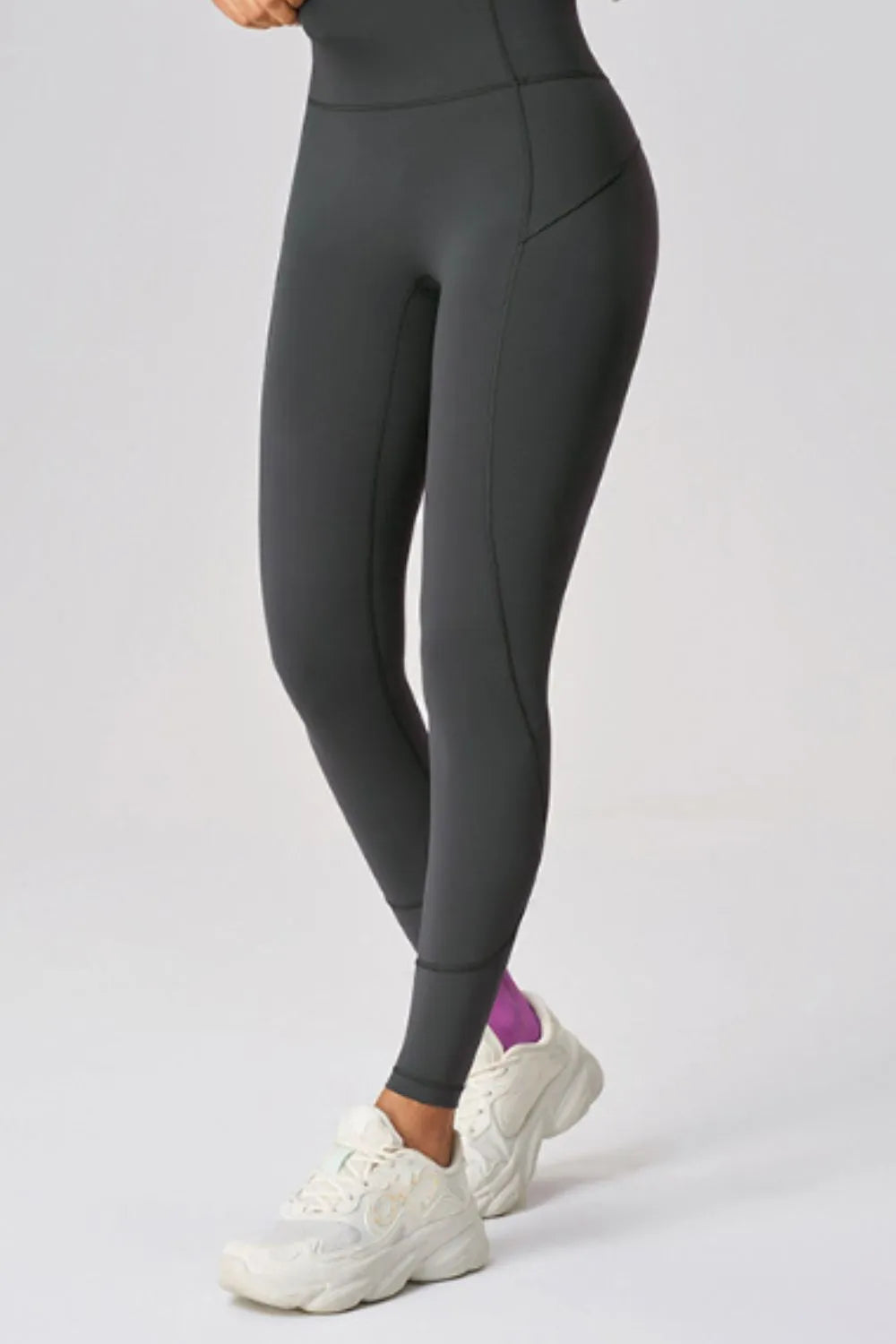 High Waist Active Leggings - Ladyez
