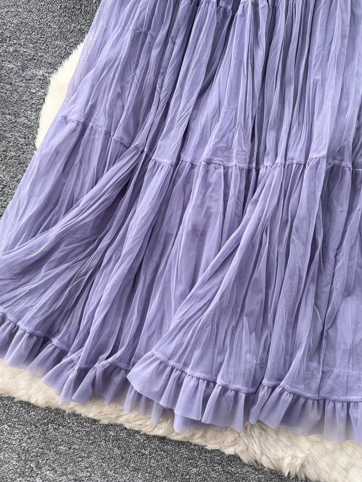 Tiered Tulle Skirt