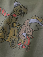Children's Dinosaur Round Neck T-Shirt
