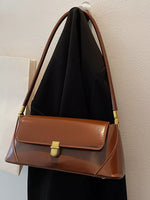 Leather Flap Shoulder Bag