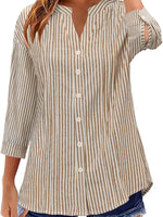 Button-Down Notched Shirt