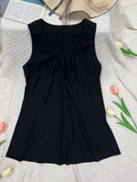 Solid Color Round Neck Tank