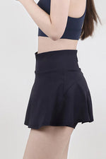 High Waist Pleated Active Skirt - Ladyez