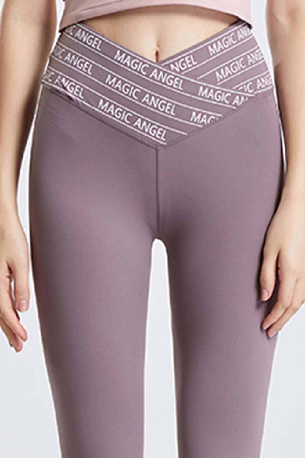 Wide Waistband Sports Pants - Ladyez