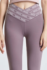 Wide Waistband Sports Pants - Ladyez