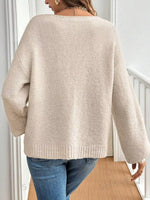 Tie-Front Long Sleeve Cardigan