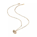 18K Gold-Plated Pearl Shell Necklace