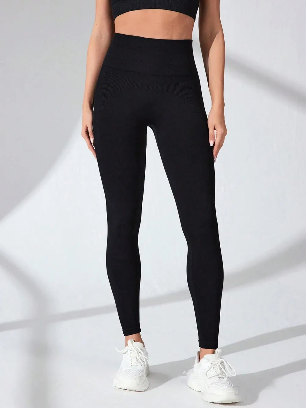 High Waist Active Leggings - Ladyez