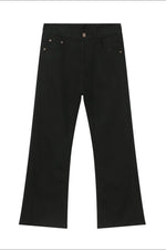 Mid Rise Jeans with Pockets
