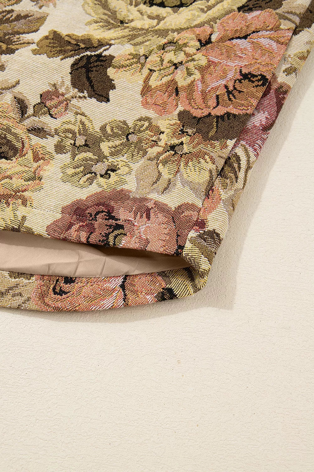 Floral Button Up Long Sleeve Shacket