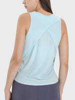 Millennia Round Neck Active Tank - Ladyez