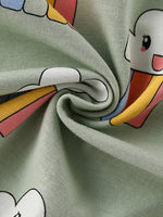 Children's Cloud Rainbow Print T-Shirt