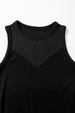 Round Neck Sleeveless Bodysuit - Ladyez