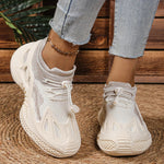 Lace Up Mesh Athletic