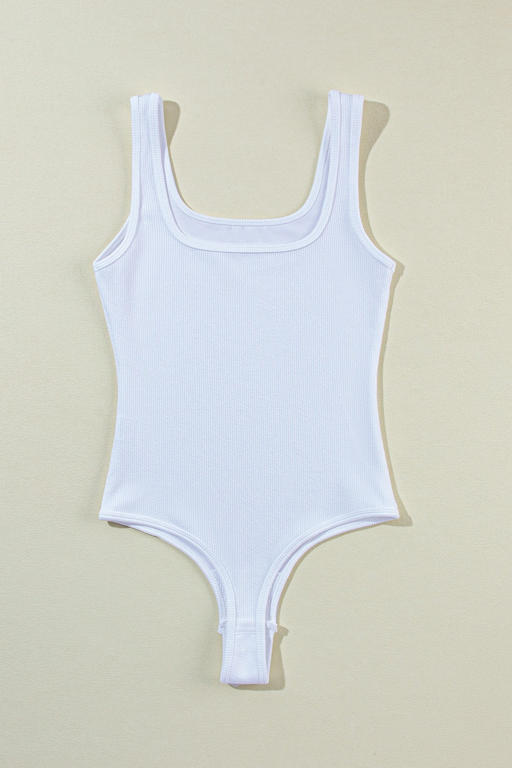 Scoop Neck Sleeveless Bodysuit - Ladyez