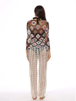 Cutout Drawstring High Waist Swim Pants - Ladyez