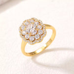 3.8 Carat Moissanite 925 Sterling Silver Ring