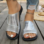 Open Toe Hollow-Out Sandals